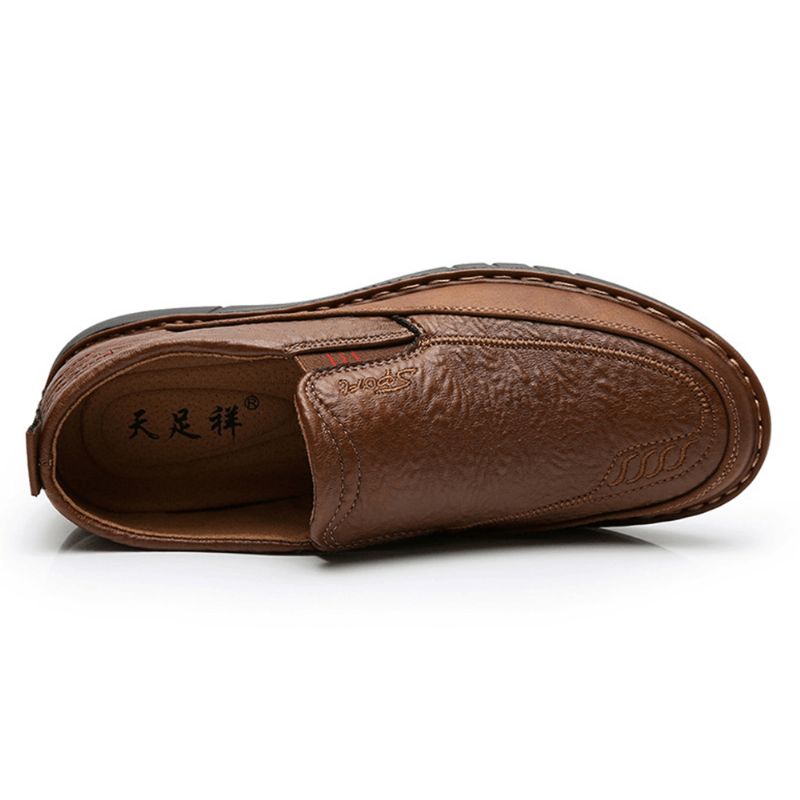 Män Halkbeständig Slip On Elastic Band Mjuk Sula Causal Daily Oxfords