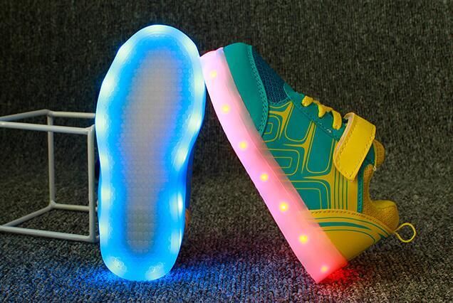 Led Sports Sneakers För Barn