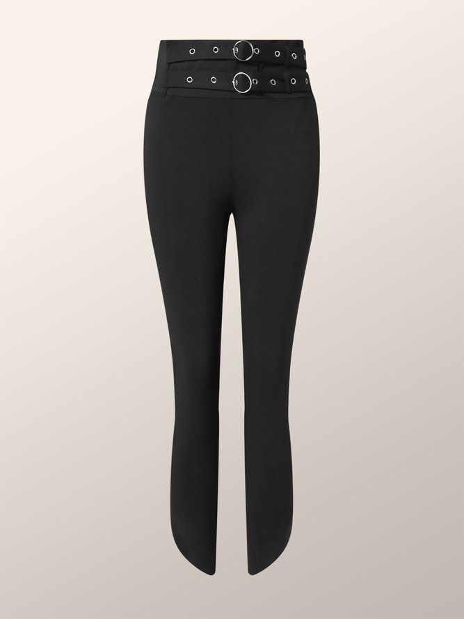 Enkla Dagliga Elegant Skinny Byxor